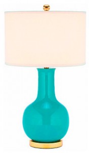 turquoise lamp