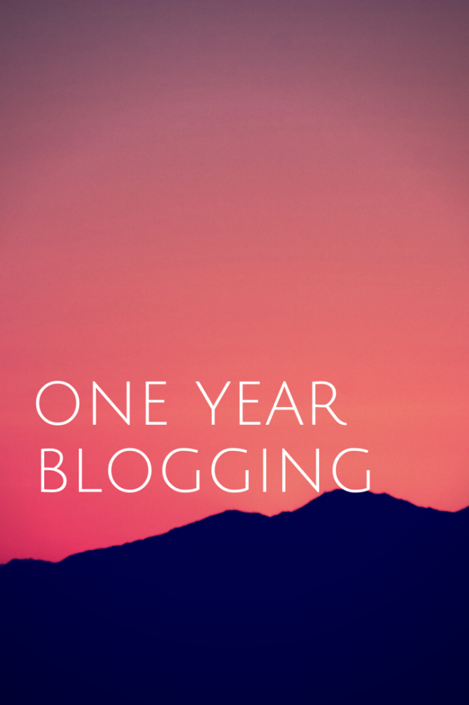 One Year Blogging