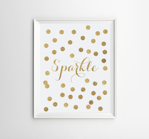 Heading Holiday Cheer: Sparkle Print