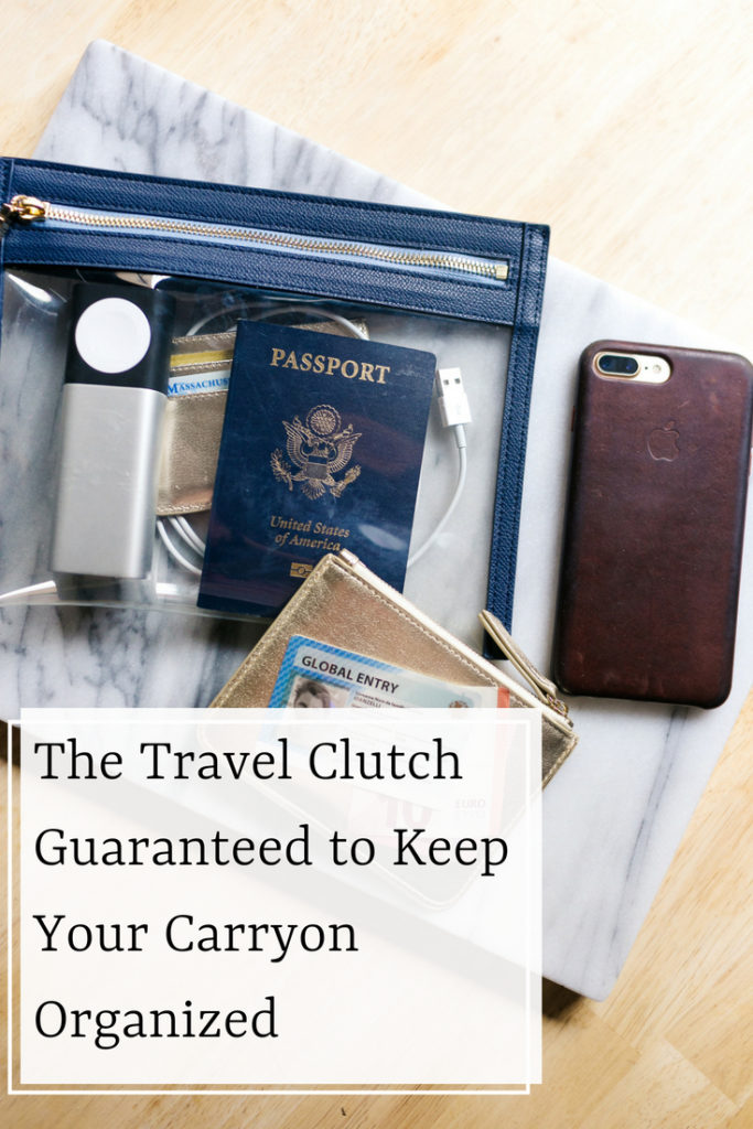 TRUFFLE Clutch | The Travel Clutch Guaranteed to Keep me Organized