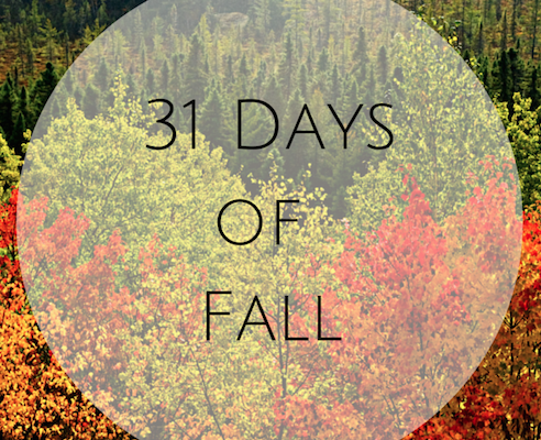 October Favorites, Write 31 Days