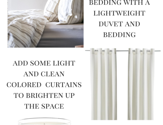 How to Lighten Up a Bedroom