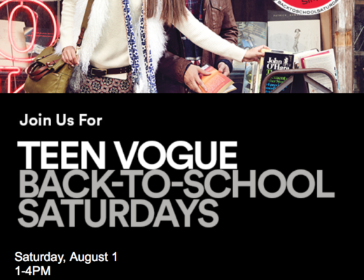 Back to School with Teen Vogue